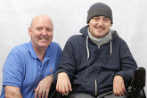 David Nicholls and his Disabled Son Dan
