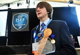 Jack Andraka at the Intel International Science and Engineering Fair